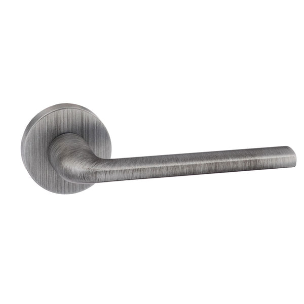 Forme Milly Lever Door Handle on Minimal Round Rose - Urban Graphite - Default