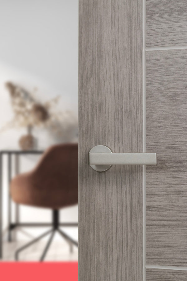 Forme Asti Lever Door Handle on Minimal Round Rose - additional image