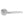 Forme Boston Lever Door Handle on Minimal Round Rose by Atlantic Hardware