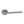Forme Boston Lever Door Handle on Minimal Round Rose by Atlantic Hardware