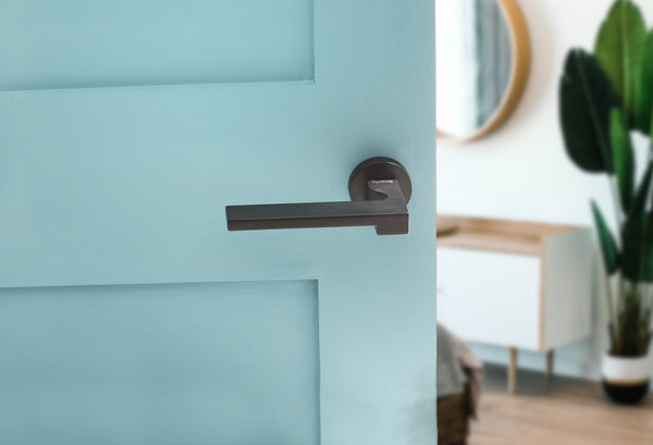 Forme Ginevra Lever Door Handle on Minimal Round Rose - additional image