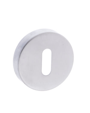 CleanTouch Anti-Bac Key Escutcheons on Minimal Round Rose by Atlantic Hardware