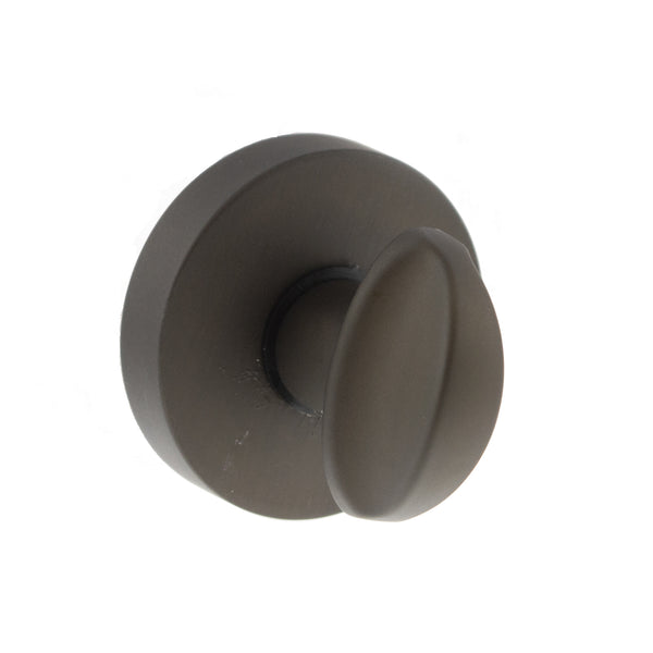 Forme WC Turn and Release on Minimal Round Rose by Atlantic Hardware