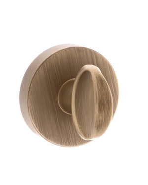 Forme WC Turn and Release on Minimal Round Rose - Yester Bronze by Atlantic Hardware