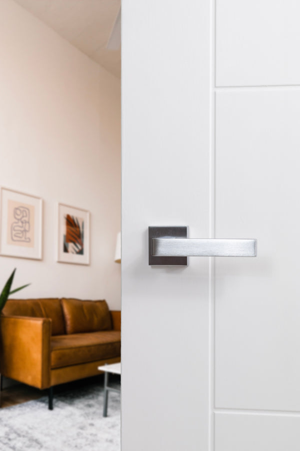 Forme Asti Lever Door Handle on Minimal Square Rose - additional image