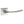 Forme Olimpia Lever Door Handle on Minimal Square Rose - Satin Chrome - Default