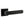 Forme Alila Lever Door Handle on Minimal Square Rose by Atlantic Hardware