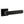 Forme Alila Lever Door Handle on Minimal Square Rose - Matt Black - Default