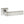 Forme Monza Lever Door Handle on Minimal Square Rose - Satin Chrome - Default
