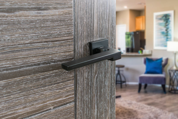 Forme Ginevra Lever Door Handle on Minimal Square Rose - additional image