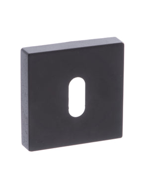 CleanTouch Anti-Bac Key Escutcheons on Minimal Square Rose by Atlantic Hardware
