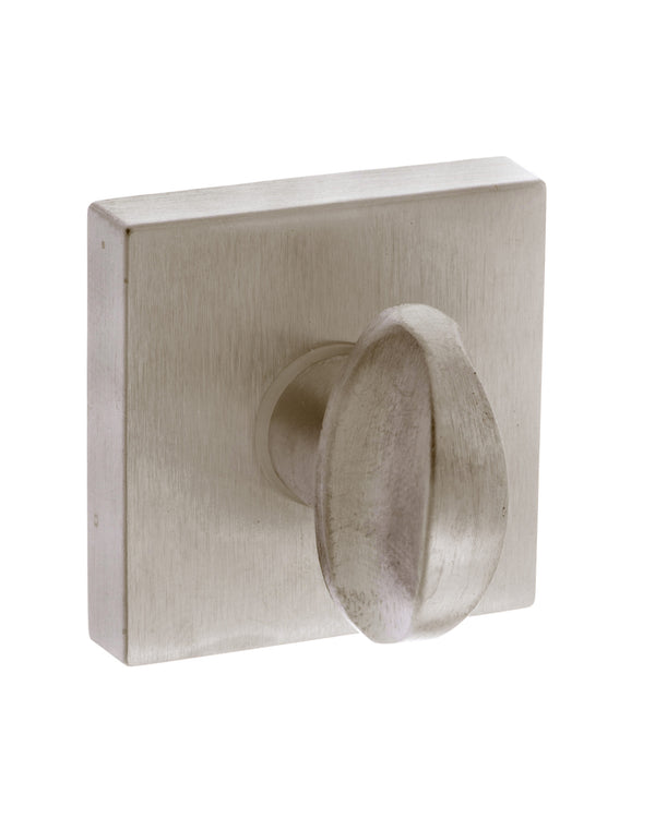 Forme WC Turn and Release on Minimal Square Rose by Atlantic Hardware