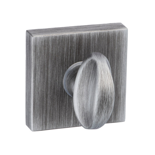 Forme WC Turn and Release on Minimal Square Rose by Atlantic Hardware