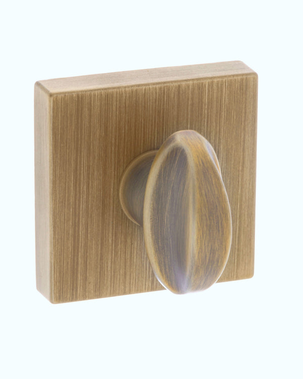 Forme WC Turn and Release on Minimal Square Rose - Yester Bronze by Atlantic Hardware