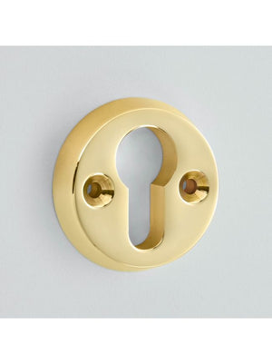 Croft Ironmongery, Raised Euro Profile Escutcheon-220QL, Escutcheons & Privacy Thumbturns, Escutcheons