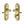 Gainsborough Door Handle on Plate by M Marcus - Heritage Brass