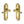 Gainsborough Door Handle on Plate by M Marcus - Heritage Brass