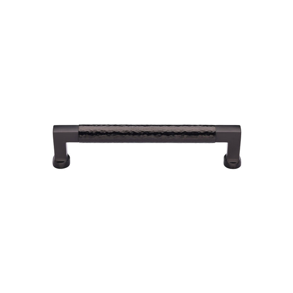 Hammered Bauhaus Cabinet Pull by M Marcus - Heritage Brass