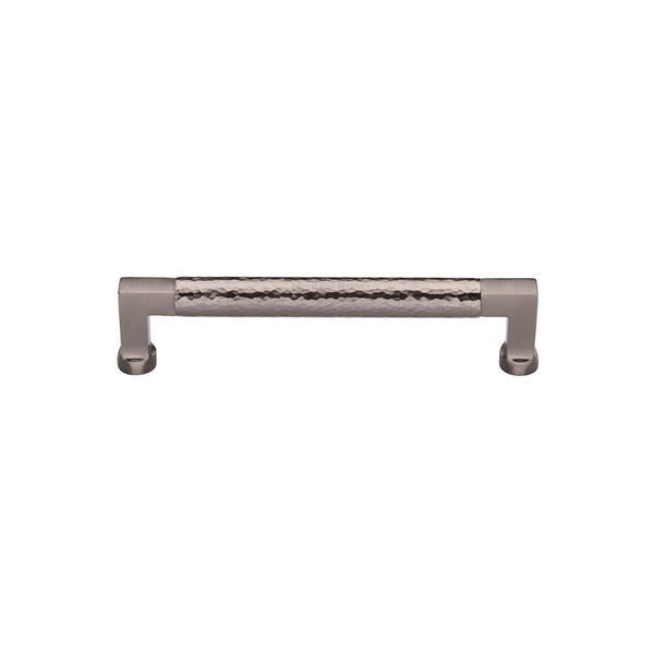 Hammered Bauhaus Cabinet Pull by M Marcus - Heritage Brass