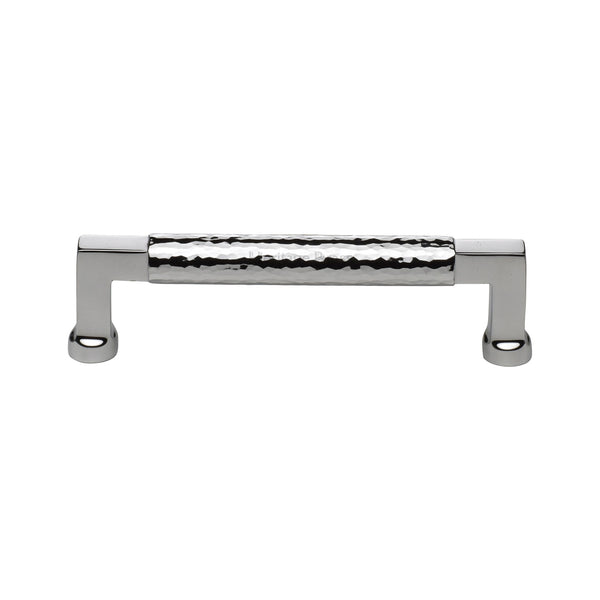 Hammered Bauhaus Cabinet Pull by M Marcus - Heritage Brass