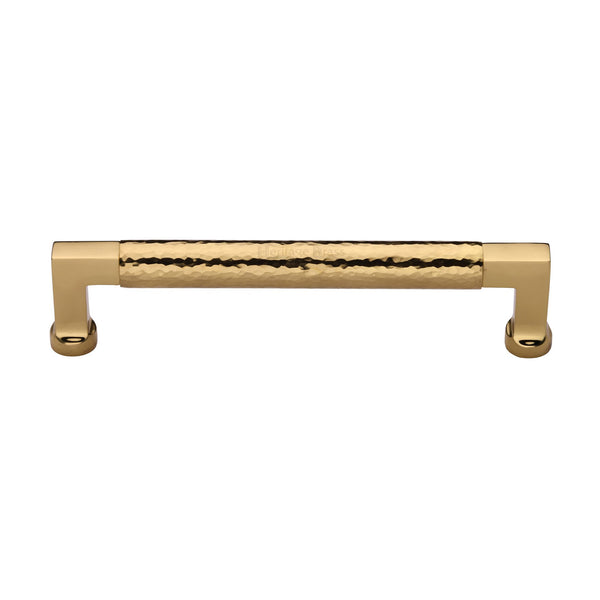 M Marcus - Heritage Brass, Hammered Cabinet Pull, Cabinet Hardware, Cabinet Handles, Cabinet Pull Handles