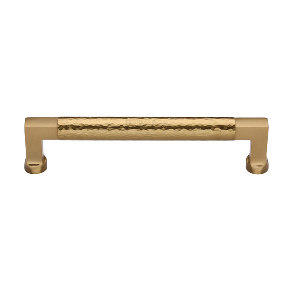 M Marcus - Heritage Brass, Hammered Cabinet Pull, Cabinet Hardware, Cabinet Handles, Cabinet Pull Handles