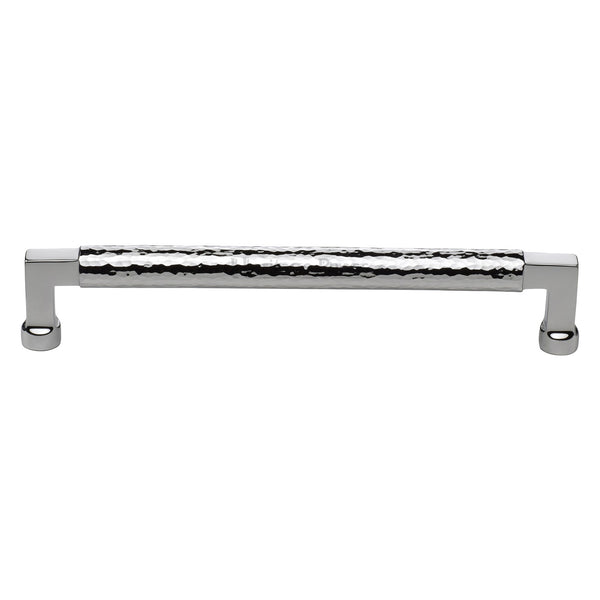 Hammered Bauhaus Cabinet Pull by M Marcus - Heritage Brass