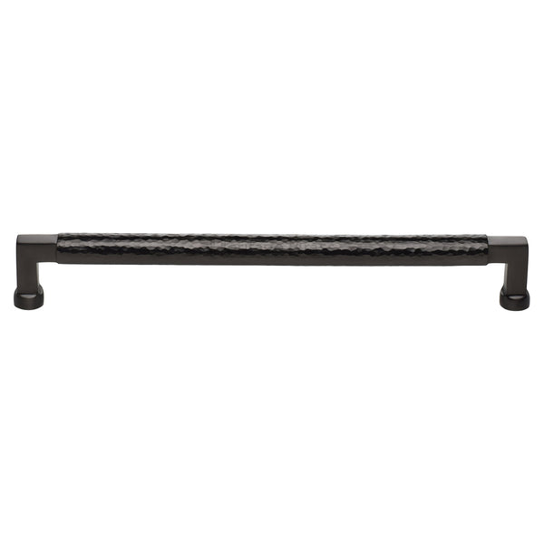 Hammered Bauhaus Cabinet Pull by M Marcus - Heritage Brass