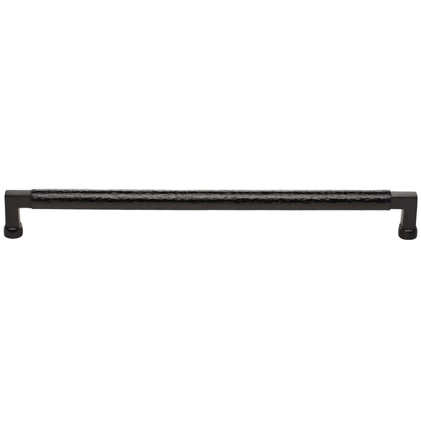 Hammered Bauhaus Cabinet Pull by M Marcus - Heritage Brass