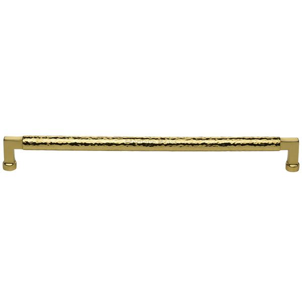 Hammered Bauhaus Cabinet Pull by M Marcus - Heritage Brass