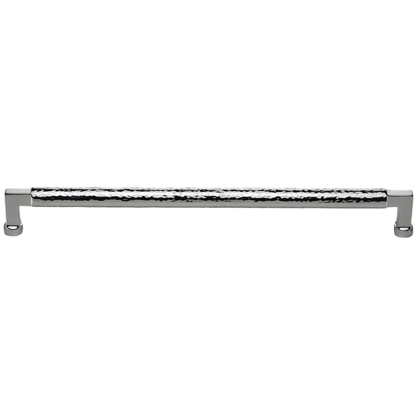 Hammered Bauhaus Cabinet Pull by M Marcus - Heritage Brass