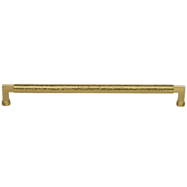 Hammered Bauhaus Cabinet Pull by M Marcus - Heritage Brass