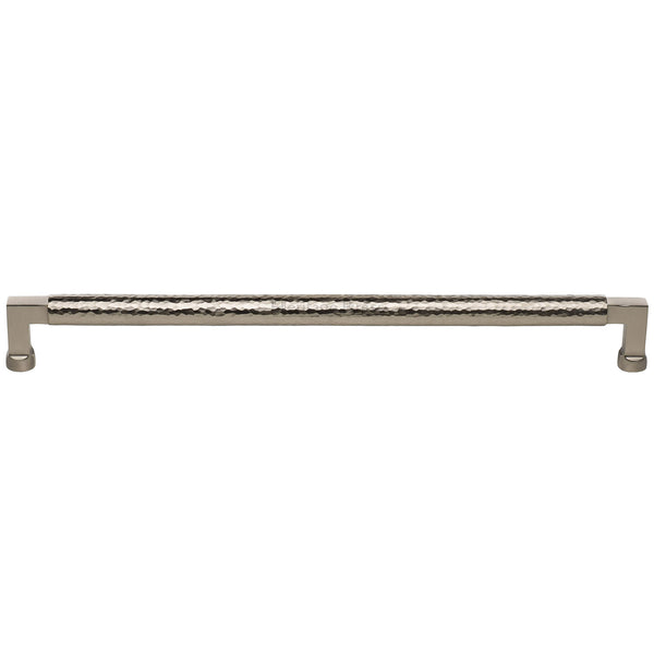 Hammered Bauhaus Cabinet Pull by M Marcus - Heritage Brass