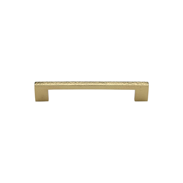 Metro Cabinet Pull Hammered Design by M Marcus - Heritage Brass