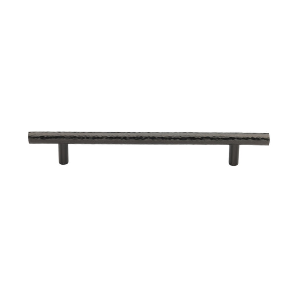 M Marcus - Heritage Brass, T-Bar Cabinet Pull Hammered Design, Cabinet Hardware, Cabinet Handles, Cabinet Pull Handles