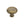 Victorian Round Cabinet Knob Hammered Design by M Marcus - Heritage Brass