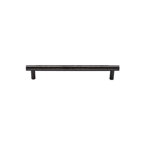 Heritage Brass Cabinet Pull Partial Hammered Design by M Marcus - Heritage Brass