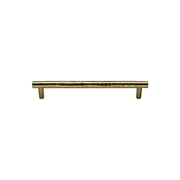 Heritage Brass Cabinet Pull Partial Hammered Design by M Marcus - Heritage Brass