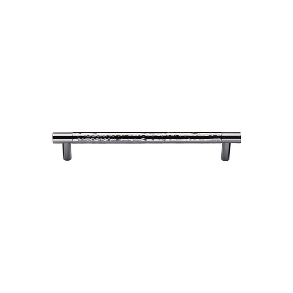 Heritage Brass Cabinet Pull Partial Hammered Design by M Marcus - Heritage Brass
