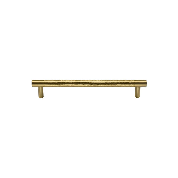Heritage Brass Cabinet Pull Partial Hammered Design by M Marcus - Heritage Brass