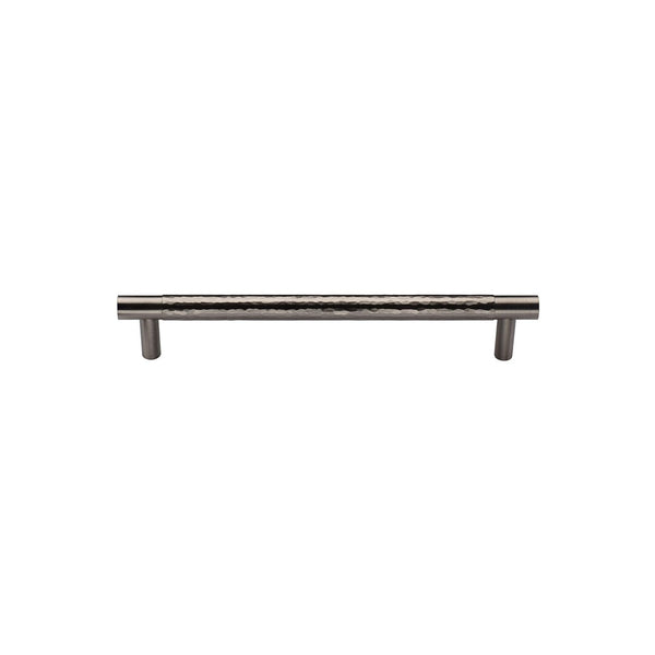Heritage Brass Cabinet Pull Partial Hammered Design by M Marcus - Heritage Brass