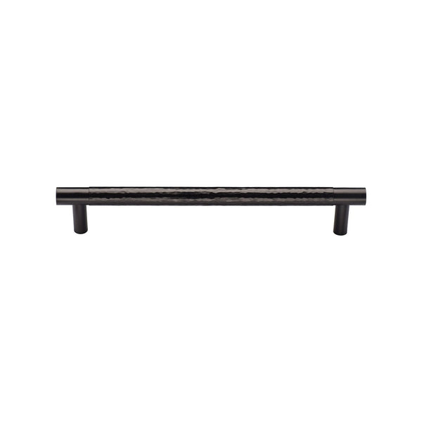 Heritage Brass Cabinet Pull Partial Hammered Design by M Marcus - Heritage Brass