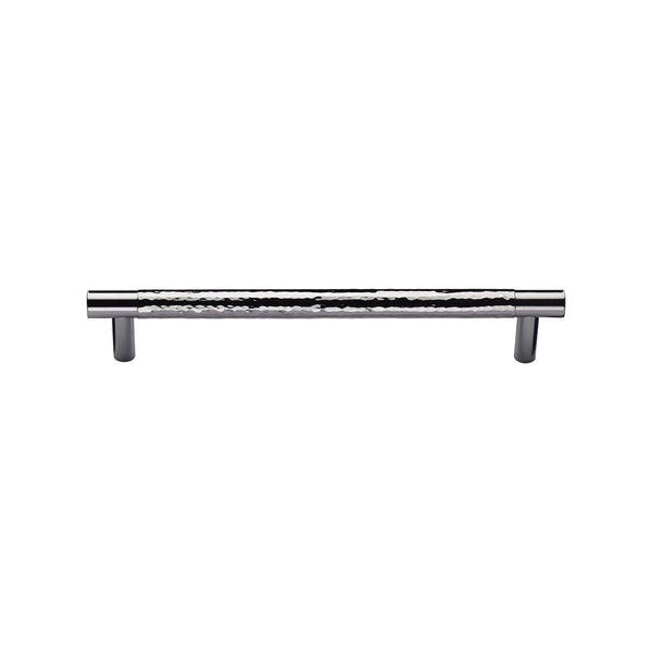 Heritage Brass Cabinet Pull Partial Hammered Design by M Marcus - Heritage Brass