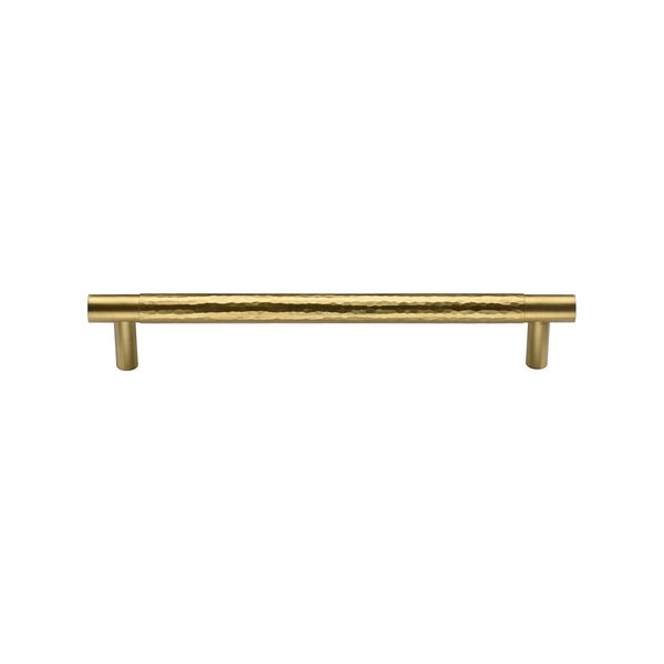 Heritage Brass Cabinet Pull Partial Hammered Design by M Marcus - Heritage Brass