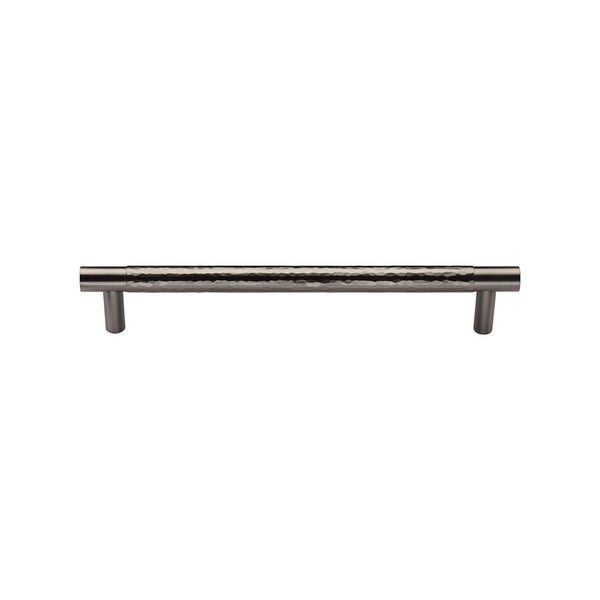 Heritage Brass Cabinet Pull Partial Hammered Design by M Marcus - Heritage Brass