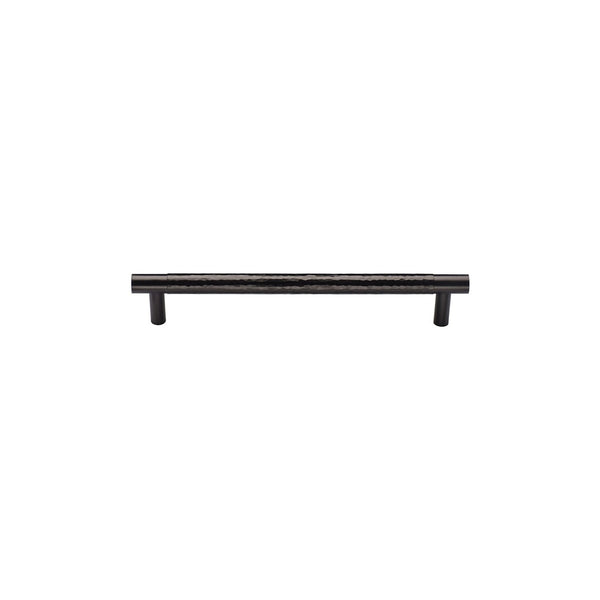 Heritage Brass Cabinet Pull Partial Hammered Design by M Marcus - Heritage Brass