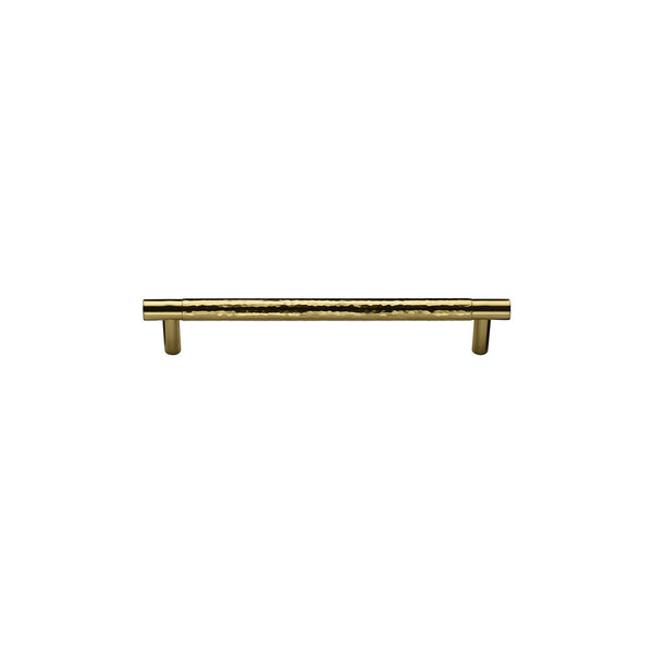 Heritage Brass Cabinet Pull Partial Hammered Design by M Marcus - Heritage Brass