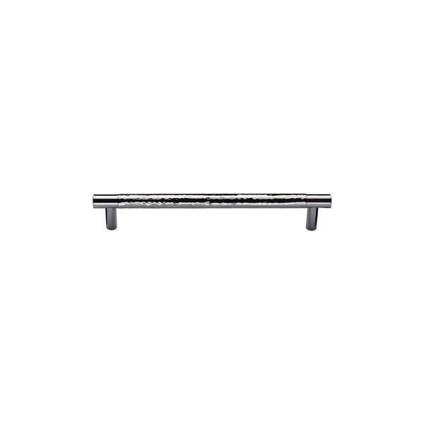 Heritage Brass Cabinet Pull Partial Hammered Design by M Marcus - Heritage Brass