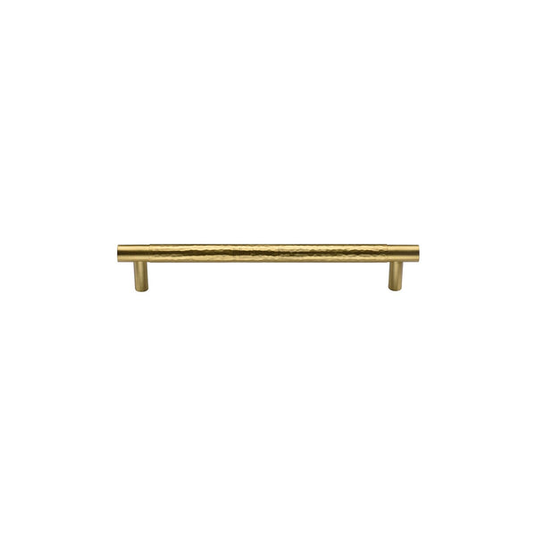 Heritage Brass Cabinet Pull Partial Hammered Design by M Marcus - Heritage Brass