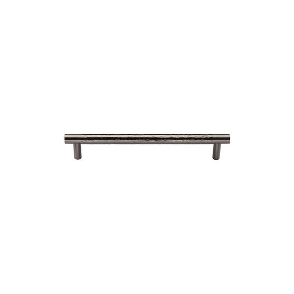 Heritage Brass Cabinet Pull Partial Hammered Design by M Marcus - Heritage Brass